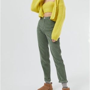 BDG High Waisted Corduroy mom jeans